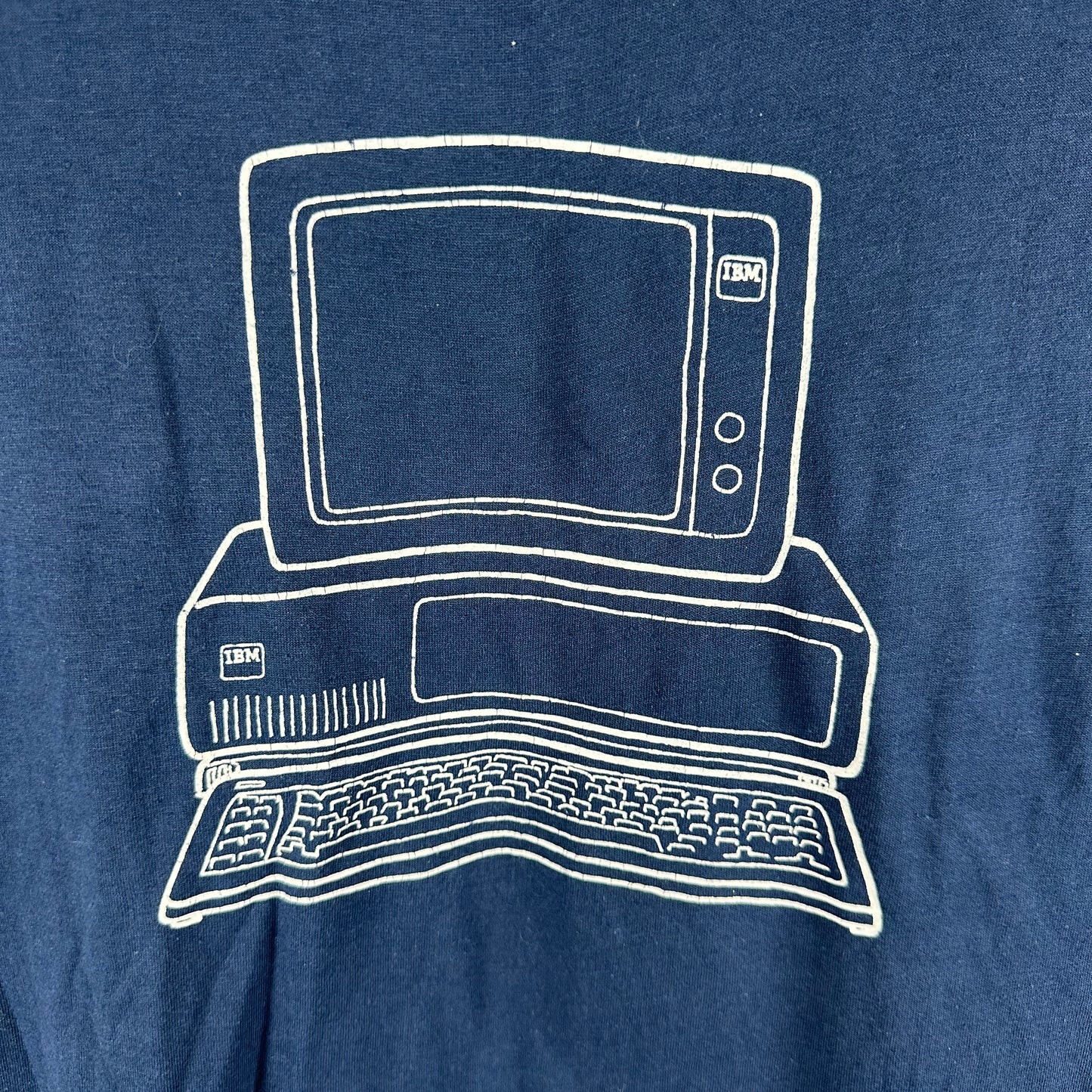 Vintage 80s IBM Personal Computers Graphic Single Stitch T-Shirt