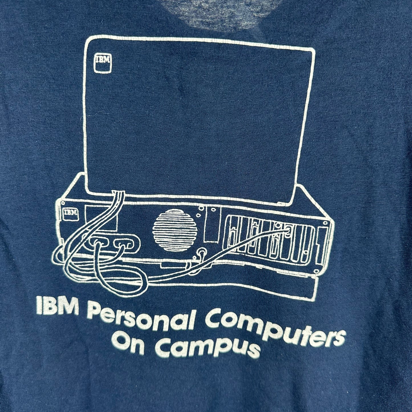 Vintage 80s IBM Personal Computers Graphic Single Stitch T-Shirt
