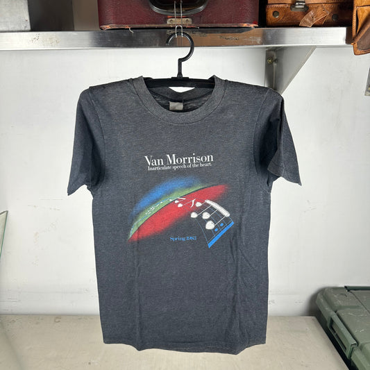 Vintage 1983 Van Morrison Inarticulate Speech of the Heart Single Stitch T-Shirt