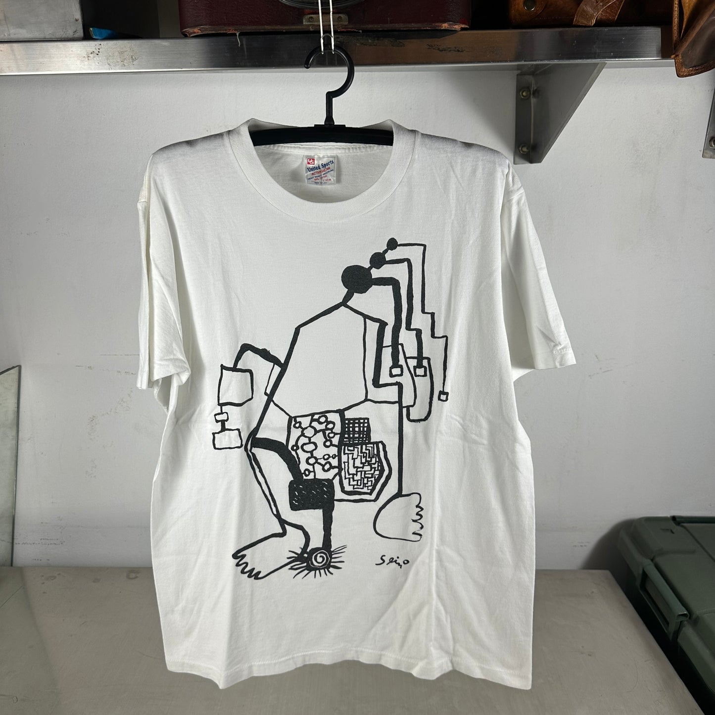 Vintage 90s Okuhara Seiko Japanese Artist Single Stitch T-Shirt