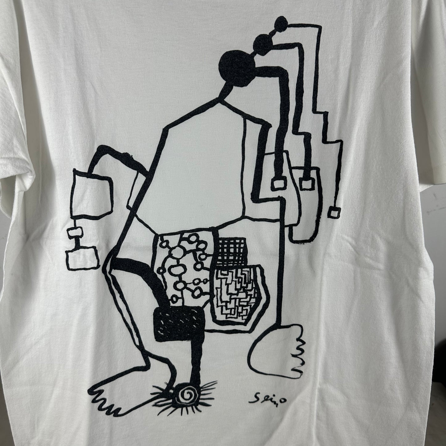 Vintage 90s Okuhara Seiko Japanese Artist Single Stitch T-Shirt