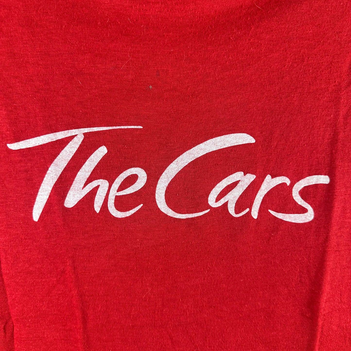 Vintage 80s The Cars All Hit B95 Rock Band Single Stitch T-Shirt
