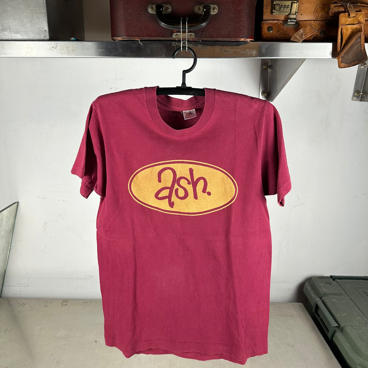 Vintage 90s Ash Rock Band Single Stitch T-Shirt