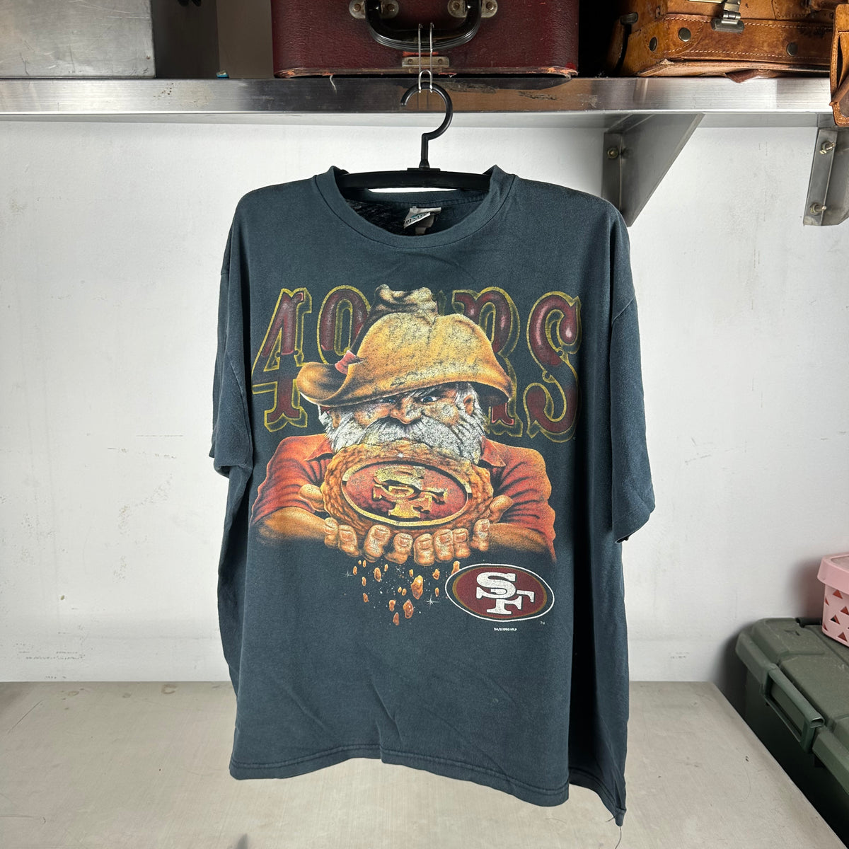 Vintage 1996 San Francisco 49ers Sourdough Sam NFL Graphic T-Shirt