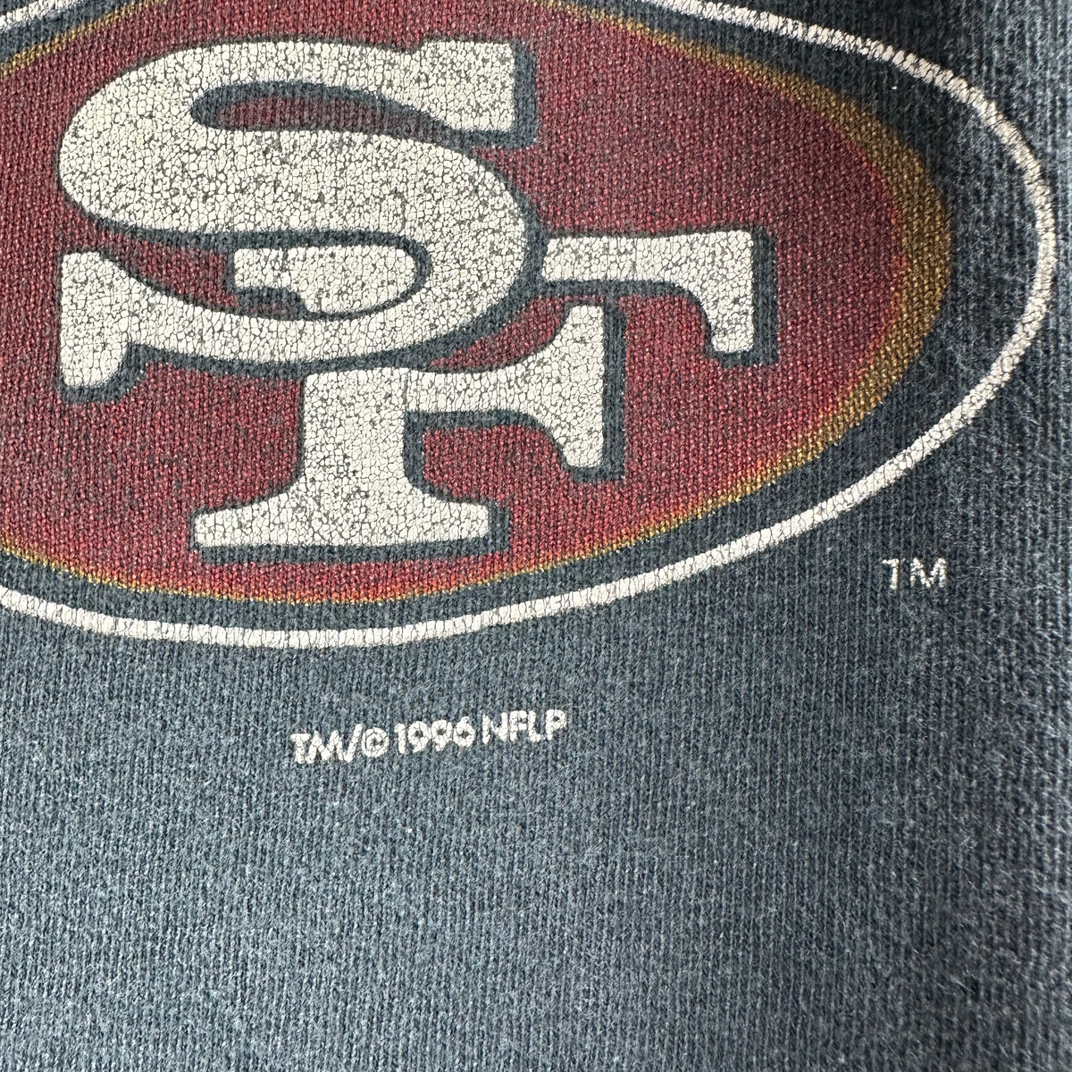 Vintage 1996 San Francisco 49ers Sourdough Sam NFL Graphic T-Shirt
