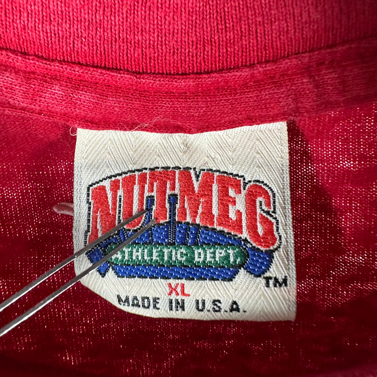 Vintage 1988 Washington Redskins Jack Davis NFL Nutmeg Graphic T-Shirt