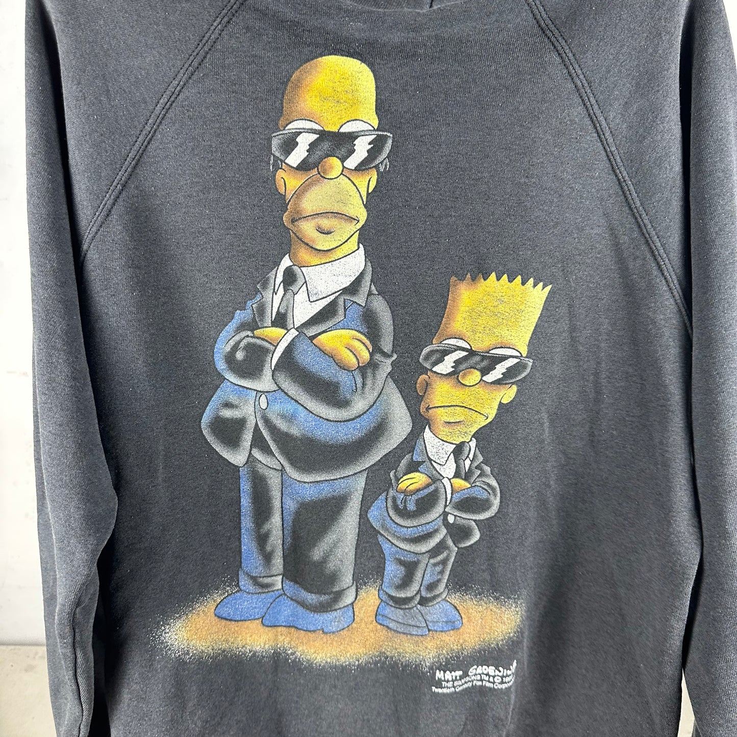 Vintage 1998 The Simpsons TV Show Promo Hoodie