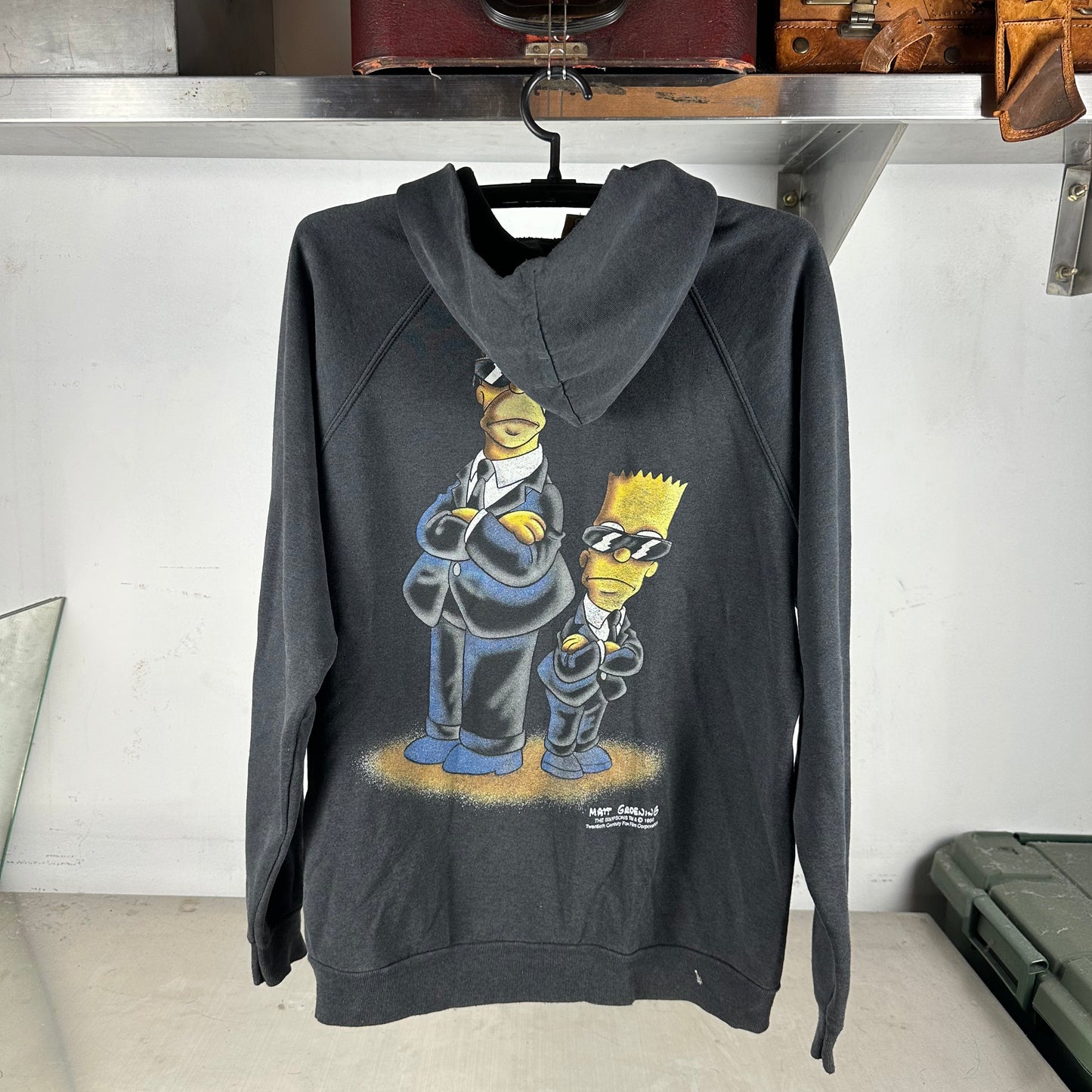 Vintage 1998 The Simpsons TV Show Promo Hoodie