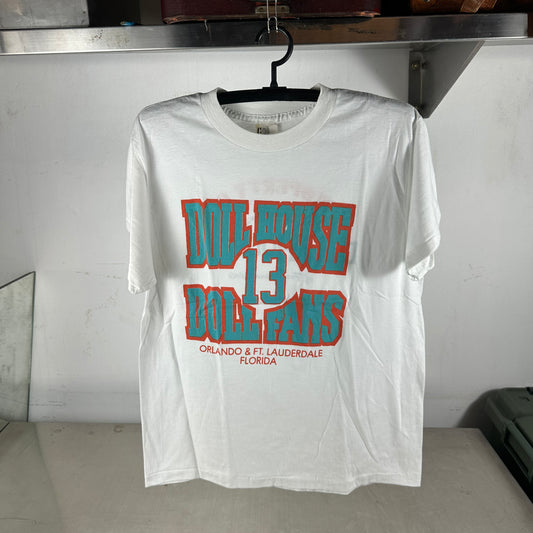 Vintage 80s Thee Dollhouse Doll Fans Strip Club Cabaret Single Stitch T-Shirt