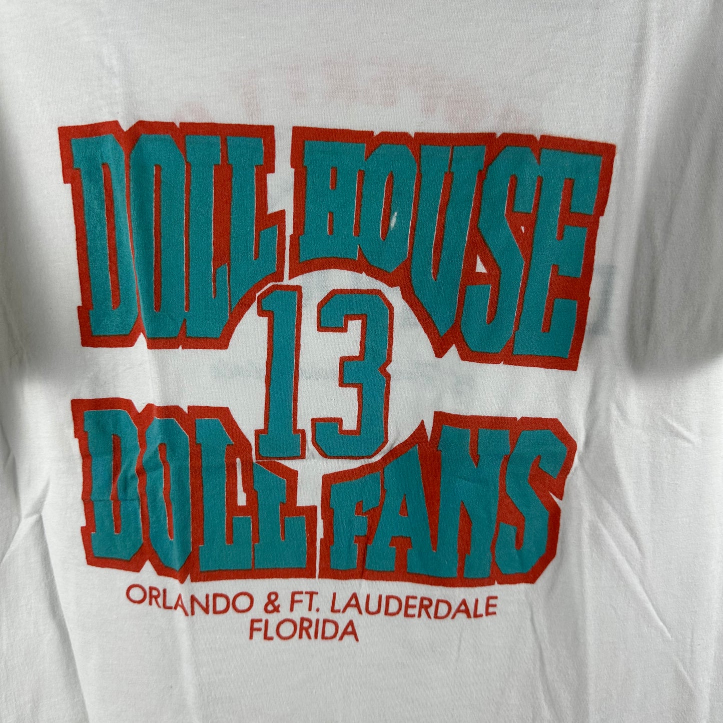 Vintage 80s Thee Dollhouse Doll Fans Strip Club Cabaret Single Stitch T-Shirt