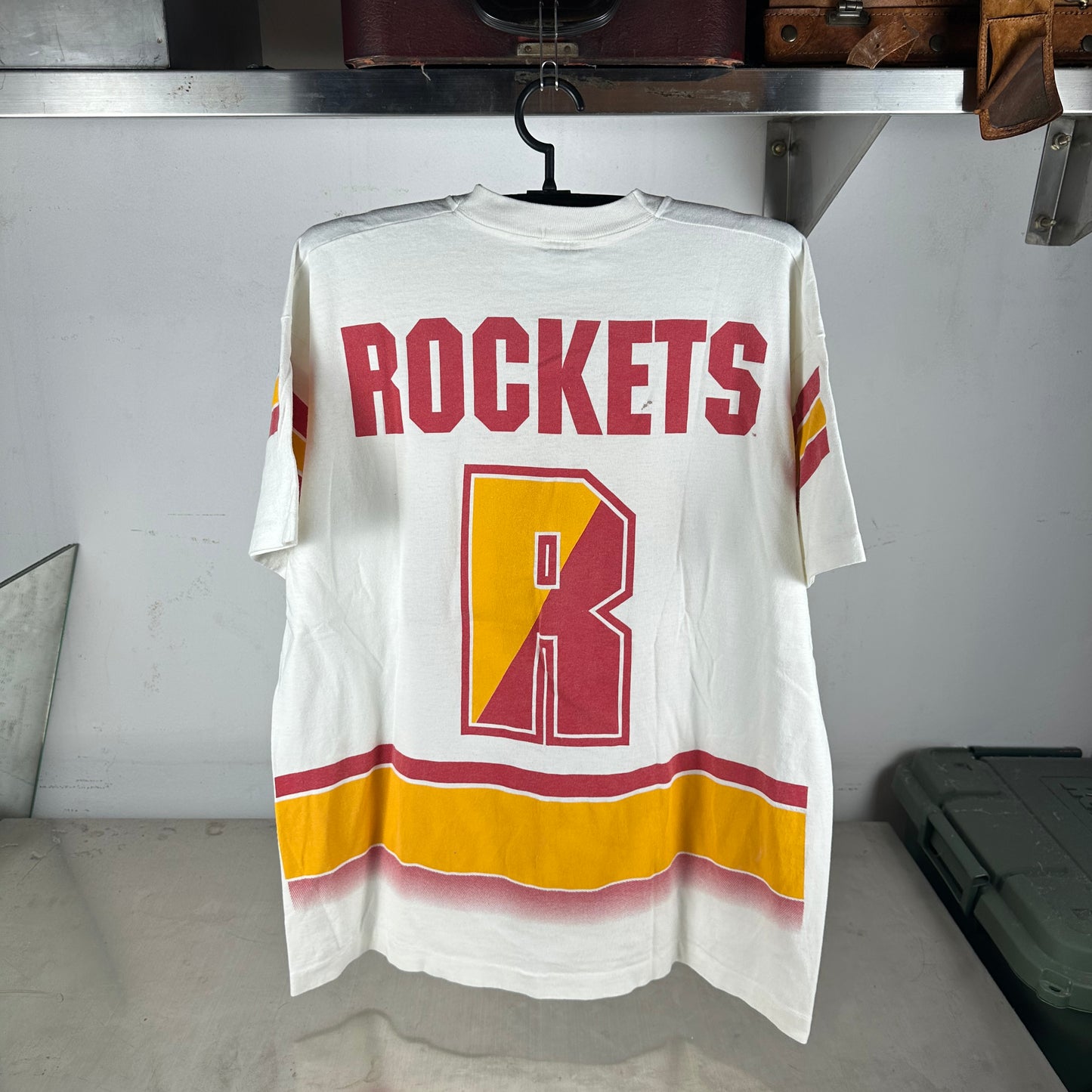Vintage 1994 Houston Rockets NBA World Champions Salem Sportswear AOP T-Shirt