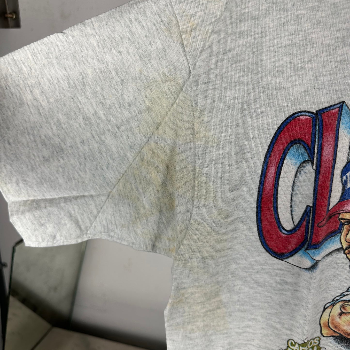 Vintage 90s Cleveland Indians Bad Boys MLB Caricature Single Stitch T-Shirt