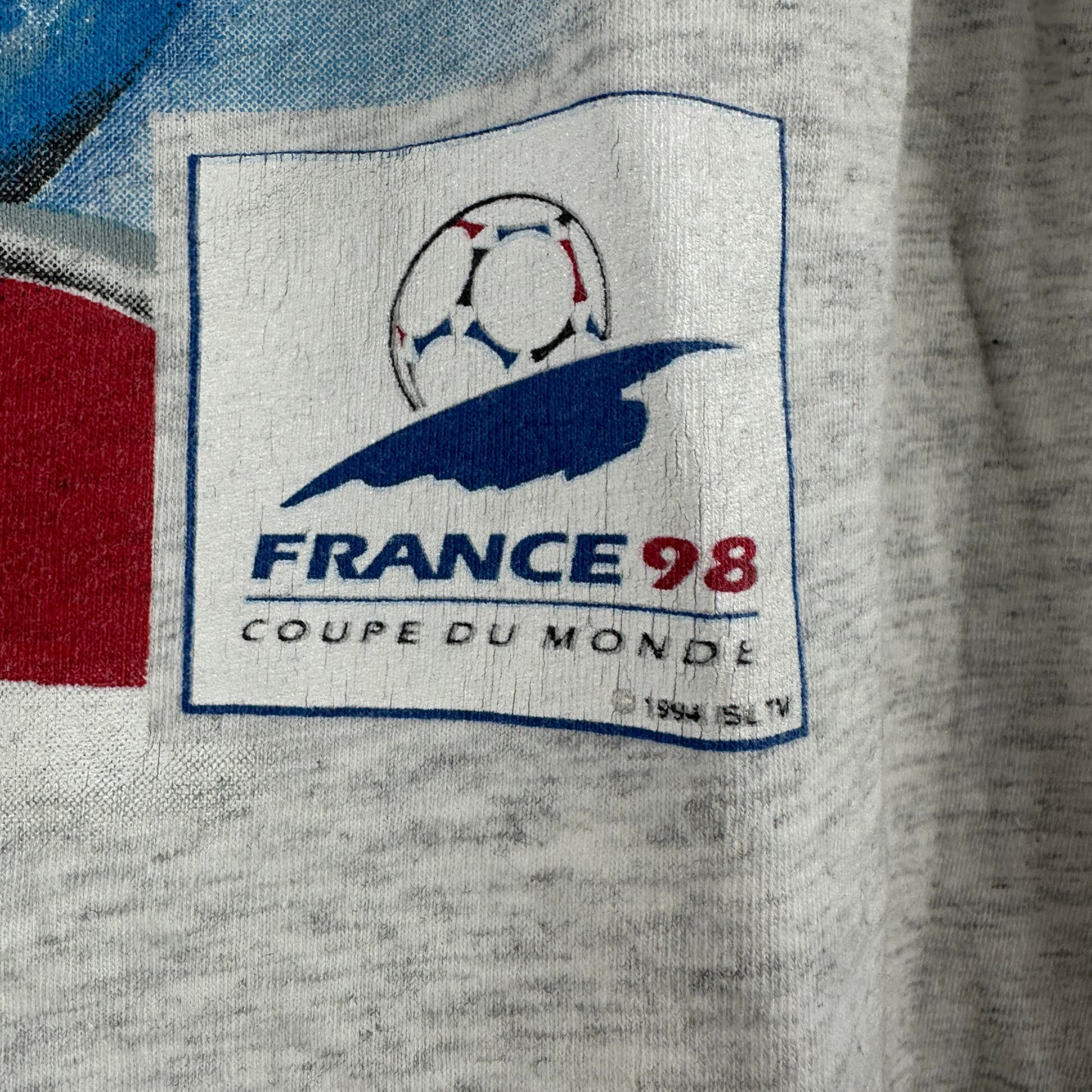 Vintage Croatia Hrvatska 1998 France Soccer World Cup T-Shirt