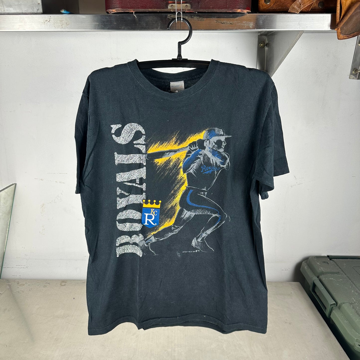 Vintage 1989 Kansas City Royals Baseball MLB Single Stitch T-Shirt