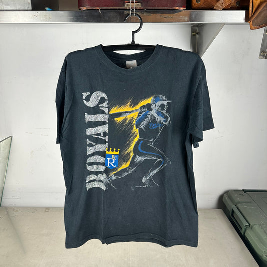 Vintage 1989 Kansas City Royals Baseball MLB Single Stitch T-Shirt