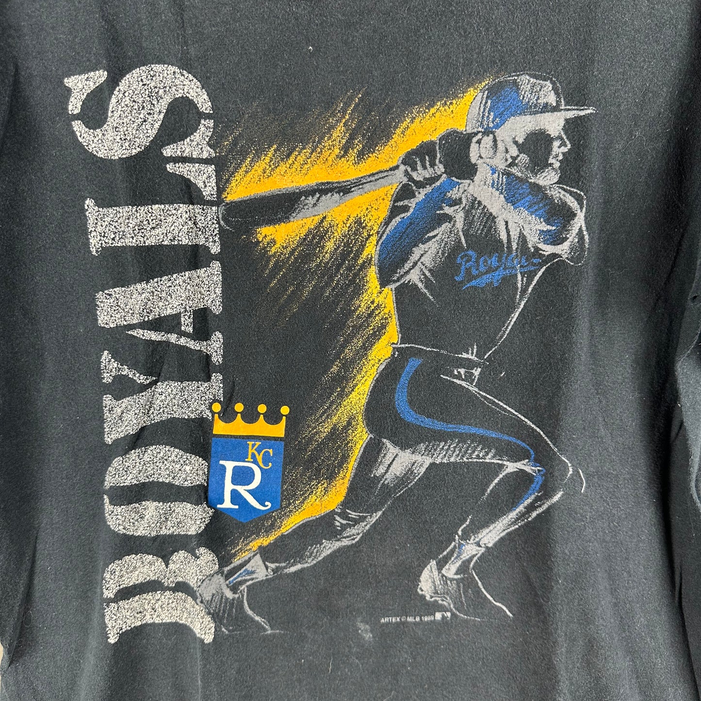Vintage 1989 Kansas City Royals Baseball MLB Single Stitch T-Shirt