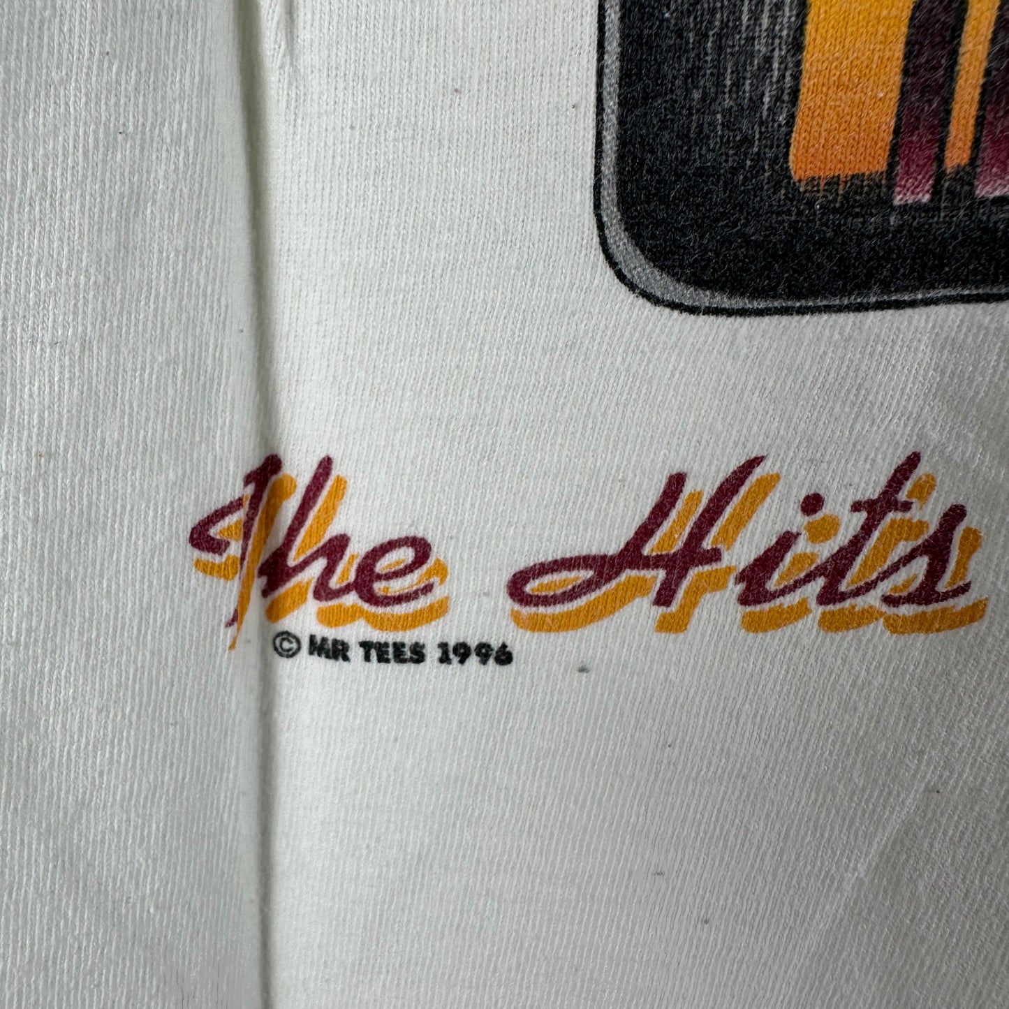 Vintage 1996 FSU Seminoles Football Greatest Hits NCAA Single Stitch T-Shirt