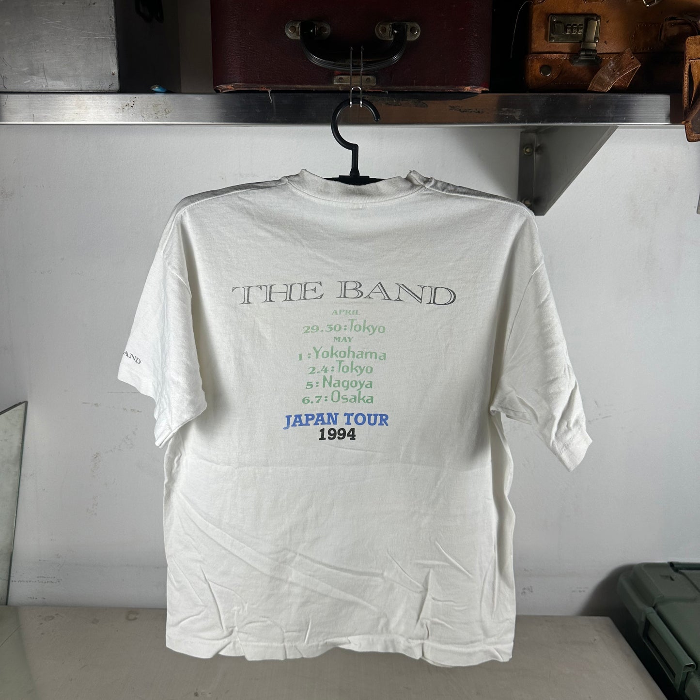 Vintage 1994 The Band Japan Tour Concert Rock Band Single Stitch T-Shirt