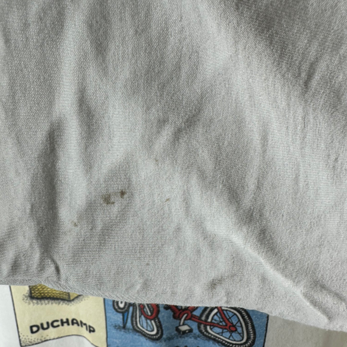 Vintage 90s Bicycle of Famous Artists Seurat Picasso Duchamp Dali Graphic T-Shirt