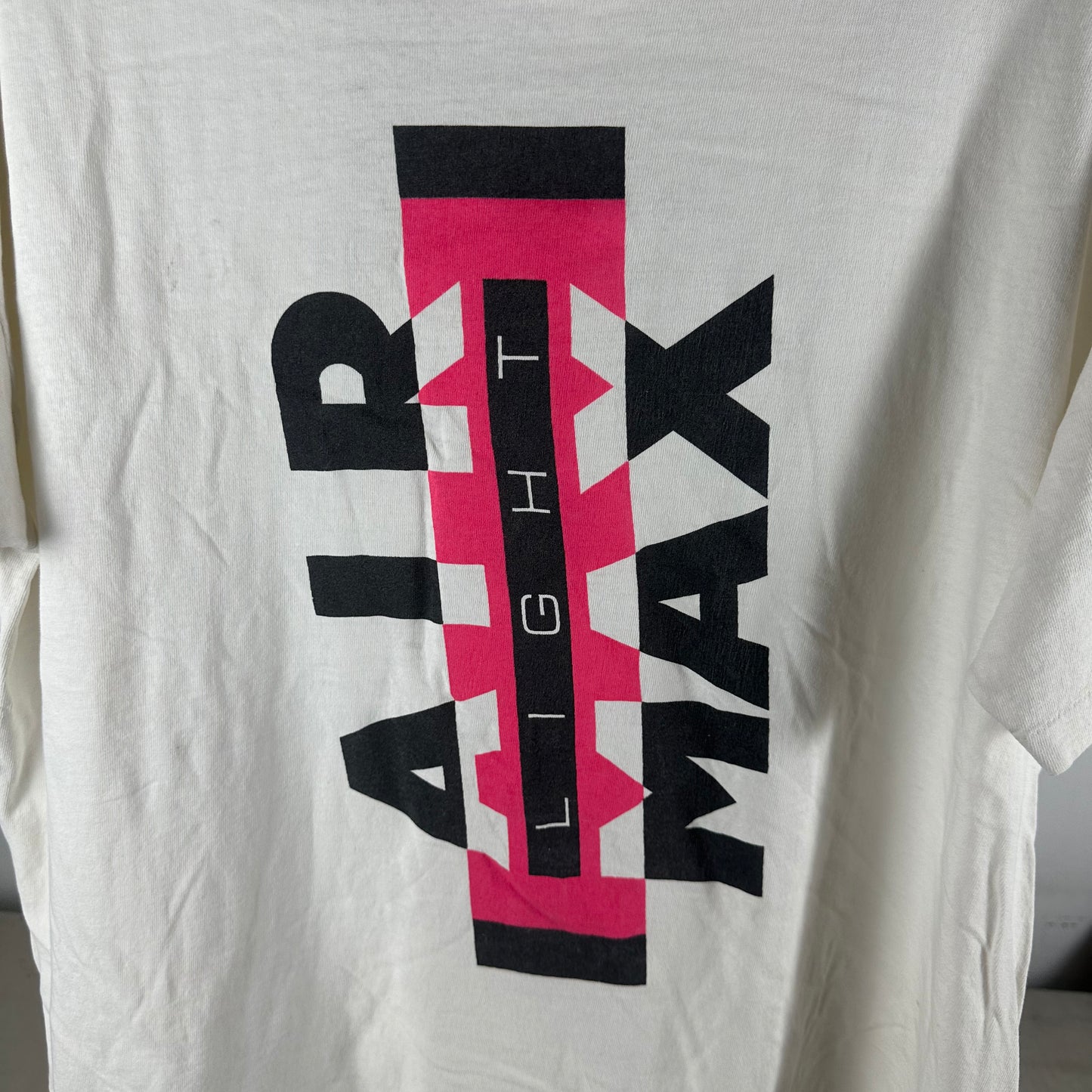 Vintage 90s Nike Air Max Light Sneakers Promo Single Stitch T-Shirt