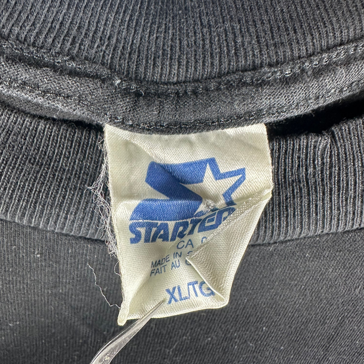 Vintage 1994 Toronto Maple Leafs NHL Starter Graphic Single Stitch T-Shirt