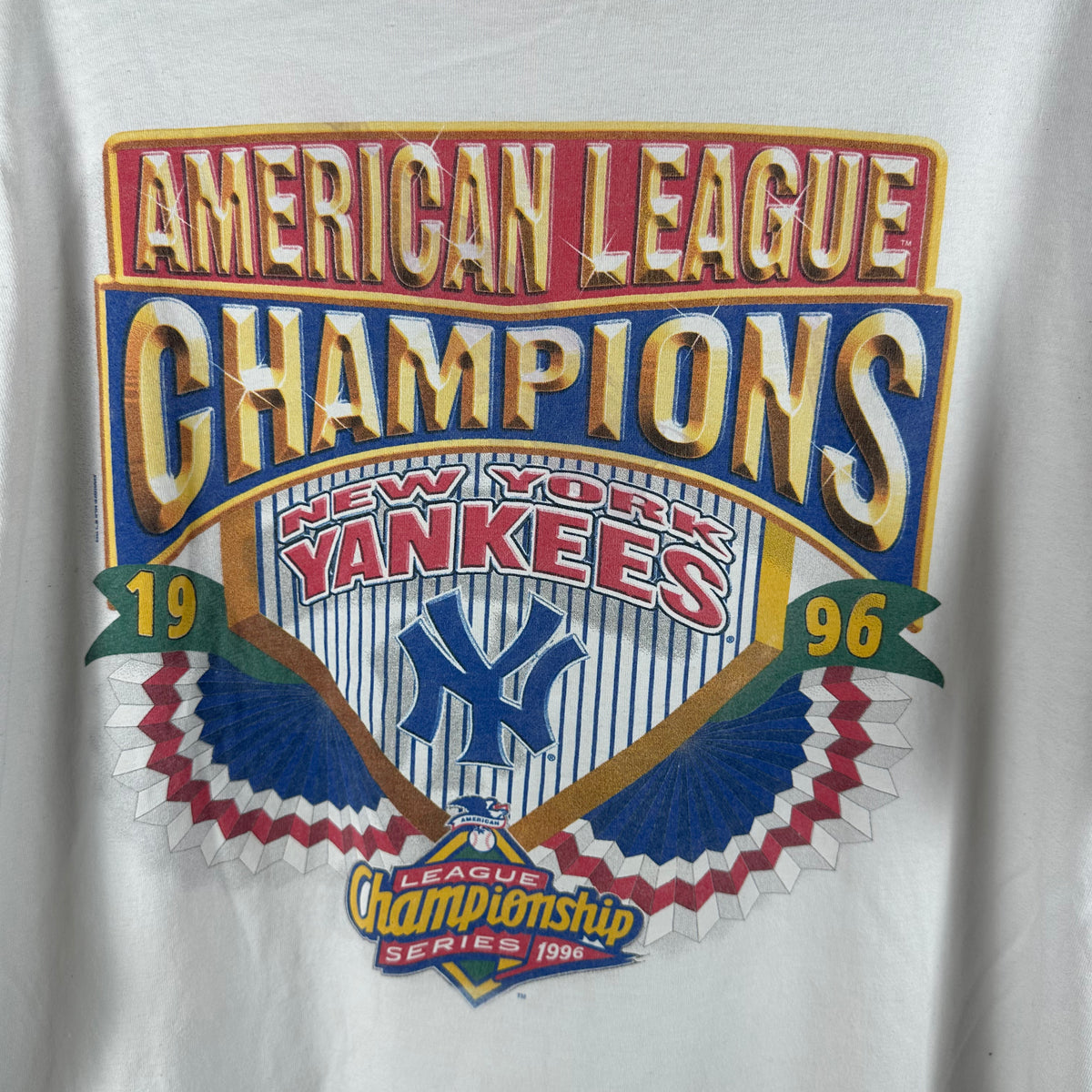 Vintage 1996 New York Yankees MLB Champions Starter Graphic T-Shirt