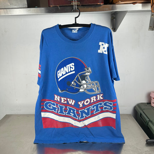 Vintage 1995 New York Giants Football NFL Salem Sportswear AOP T-Shirt