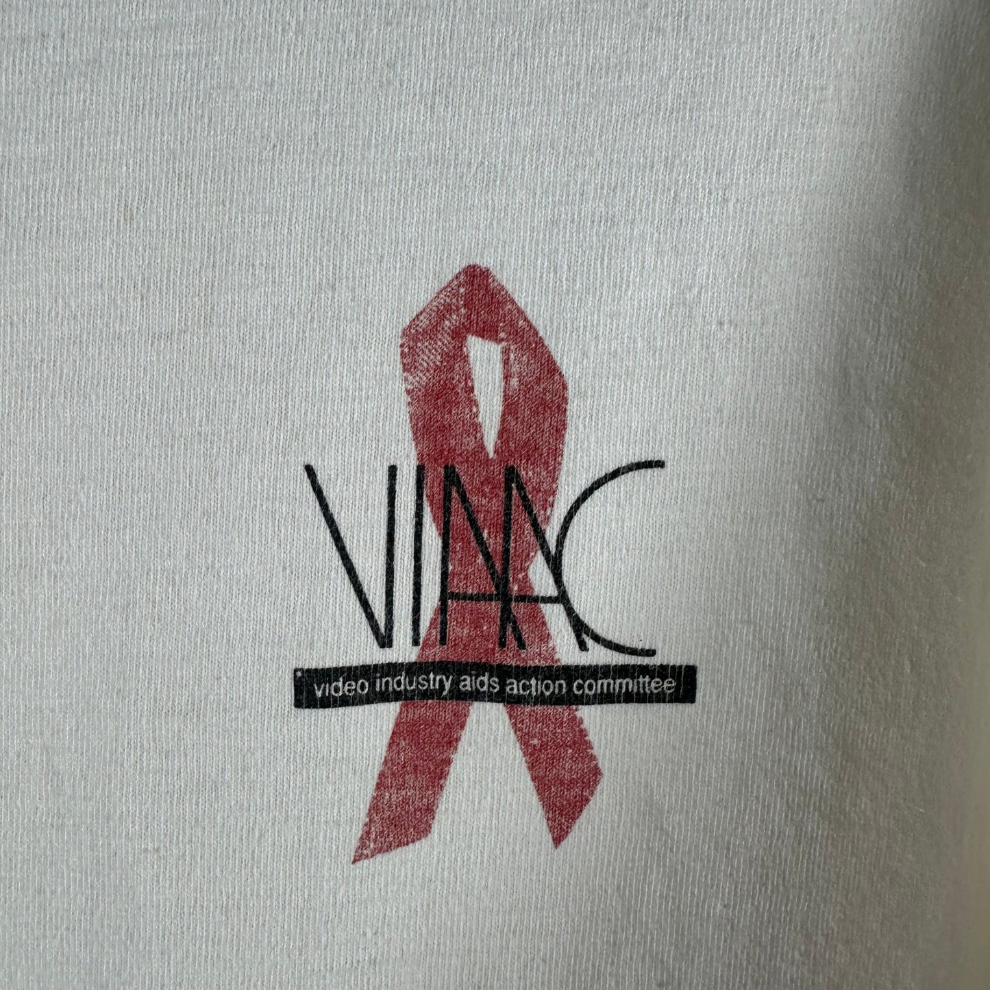 Vintage 90s HBO Home Video VIAAC And the Band Played On Promo T-Shirt