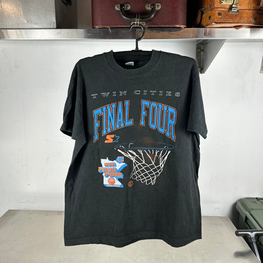 Vintage 1992 NCAA Basketball Final Four Graphic Single Stitch T-shirt