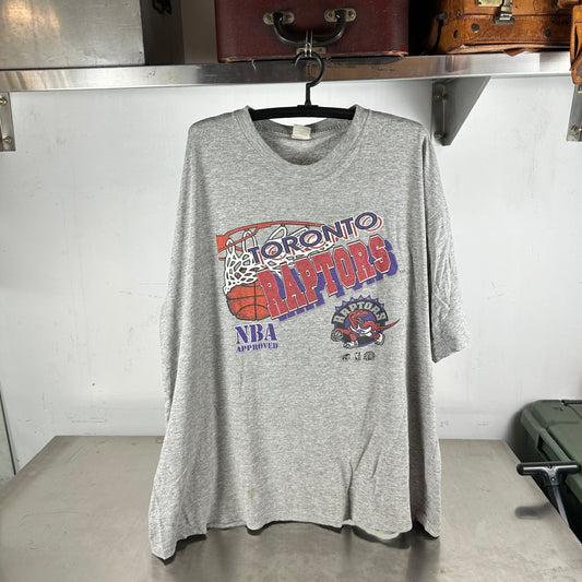 Vintage 1994 Toronto Raptors Basketball NBA Single Stitch 3XL T-shirt
