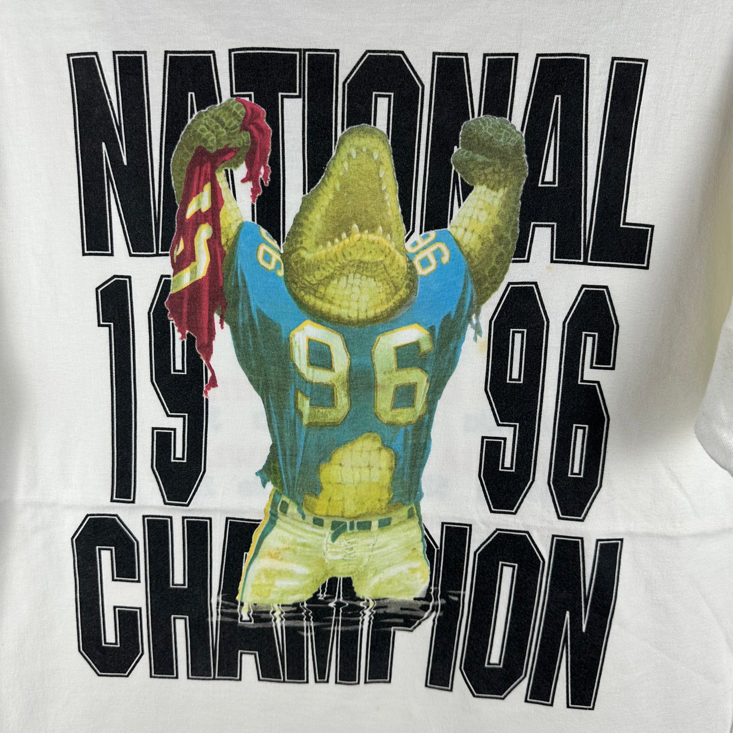 Vintage 1996 Florida Gators NCAA National Champions Graphic T-Shirt