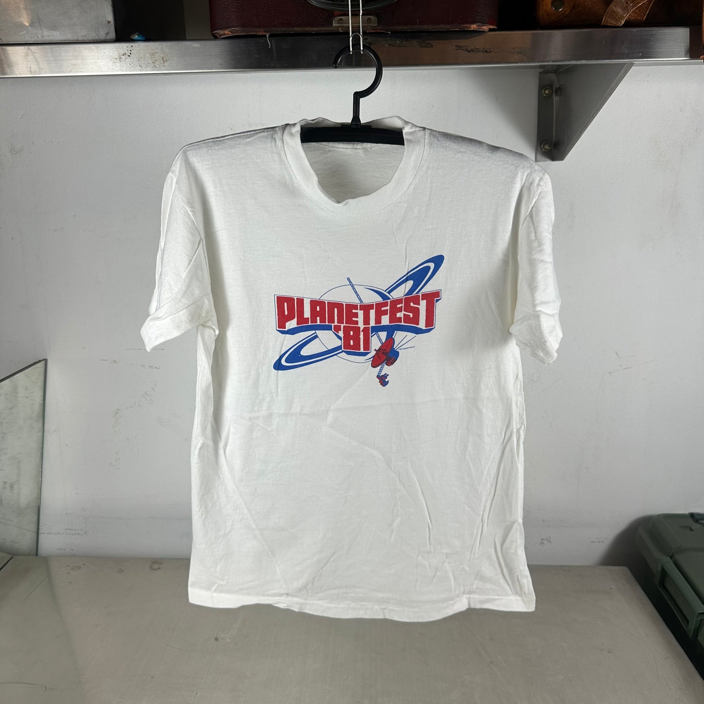 Vintage 1981 Planetfest Graphic Single Stitch T-Shirt