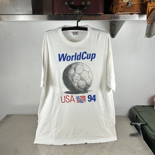 Vintage Sweden 1994 USA FIFA Soccer World Cup Single Stitch T-shirt