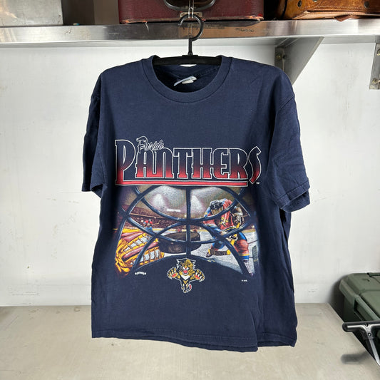 Vintage 90s Florida Panthers Hockey NHL Graphic T-shirt