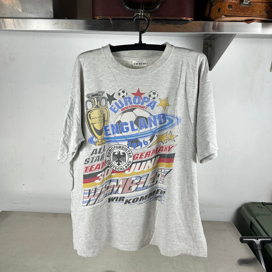 Vintage Germany UEFA Euro 1996 Champion Europa Meisterschaft T-shirt