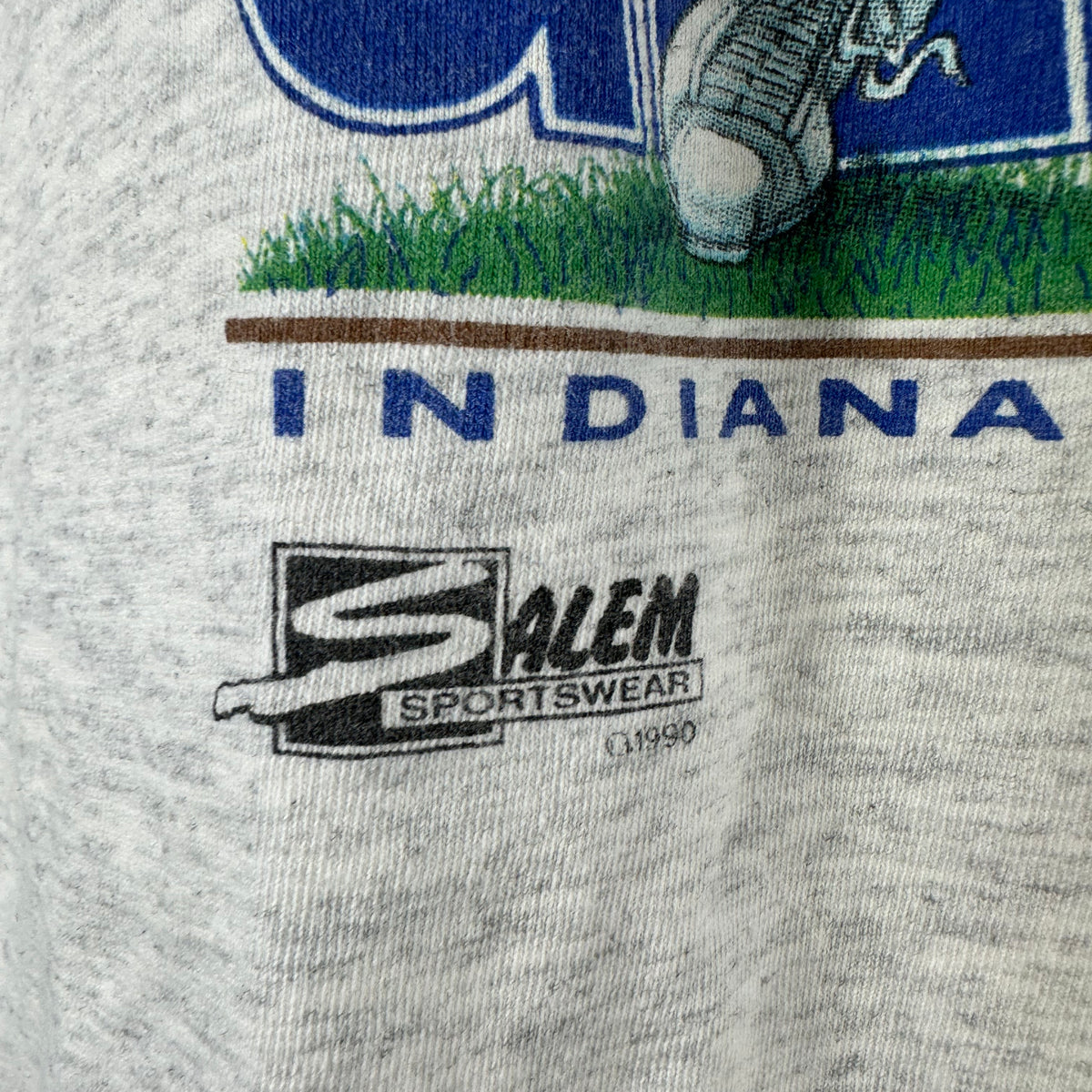 Vintage 1990 Jeff George Indianapolis Colts NFL Caricature Salem Sportswear T-shirt