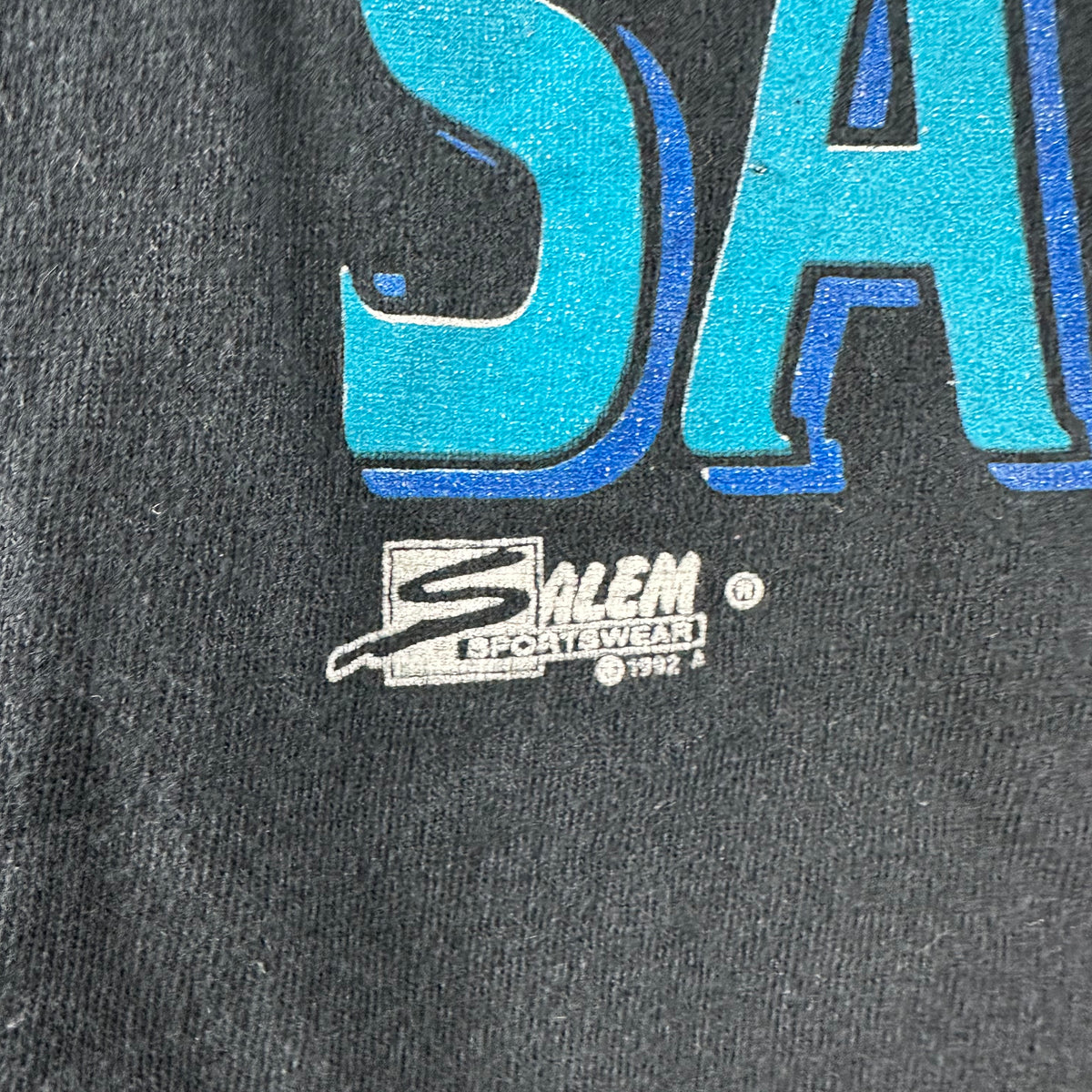 Vintage 1992 San Jose Sharks Fire On Ice NHL Single Stitch T-Shirt