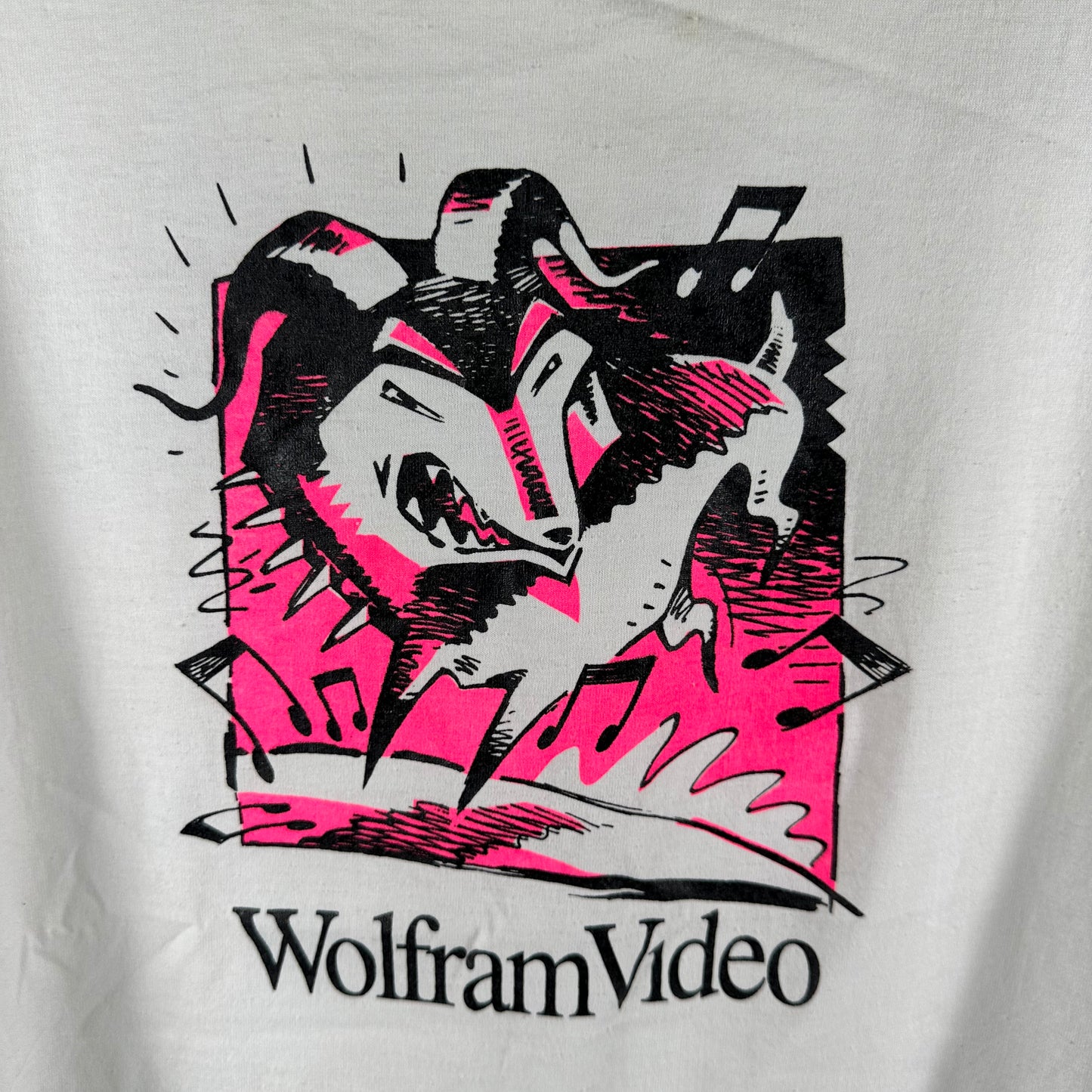 Vintage 80s Wolfram Video The Pleasure of More Hits Movie Store Single Stitch T-Shirt