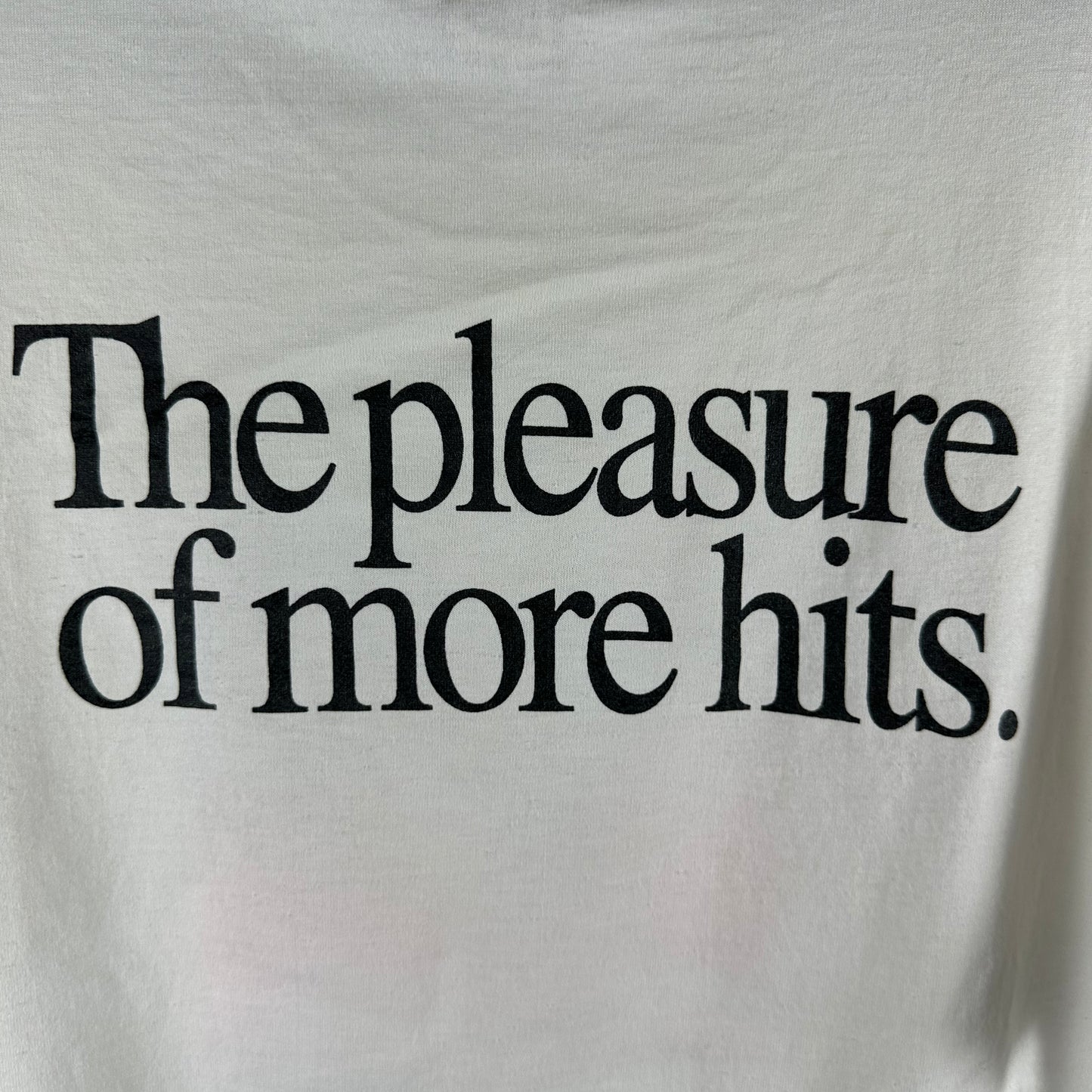 Vintage 80s Wolfram Video The Pleasure of More Hits Movie Store Single Stitch T-Shirt