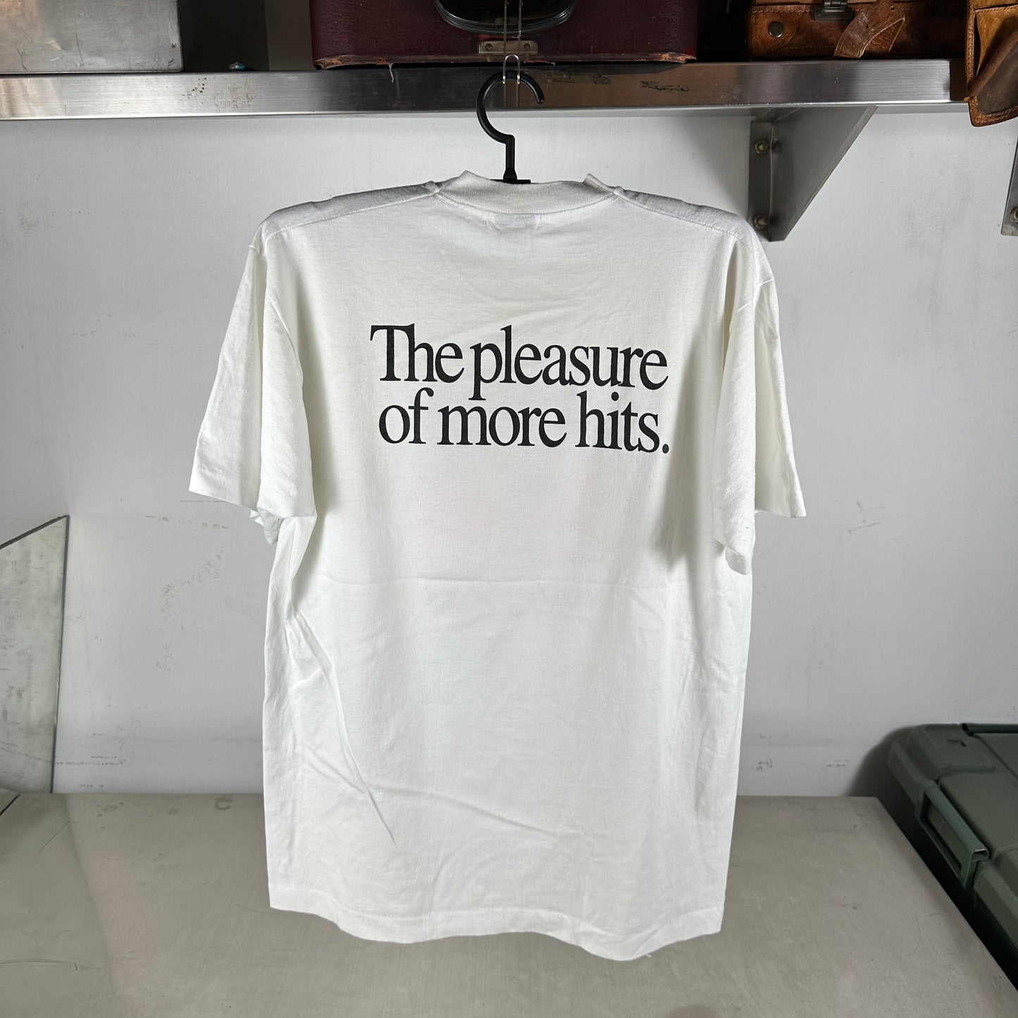Vintage 80s Wolfram Video The Pleasure of More Hits Movie Store Single Stitch T-Shirt