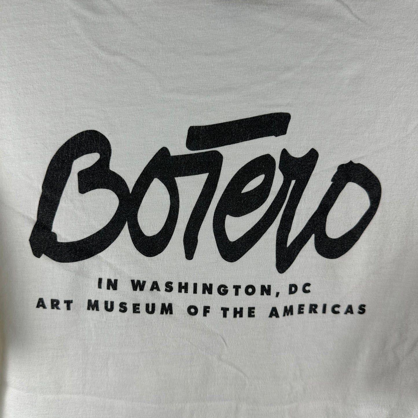 Vintage 1996 Fernando Botero Art Museum of the Americas Single Stitch T-Shirt