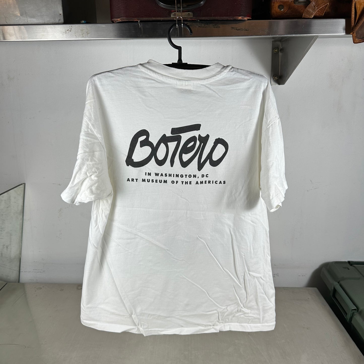 Vintage 1996 Fernando Botero Art Museum of the Americas Single Stitch T-Shirt