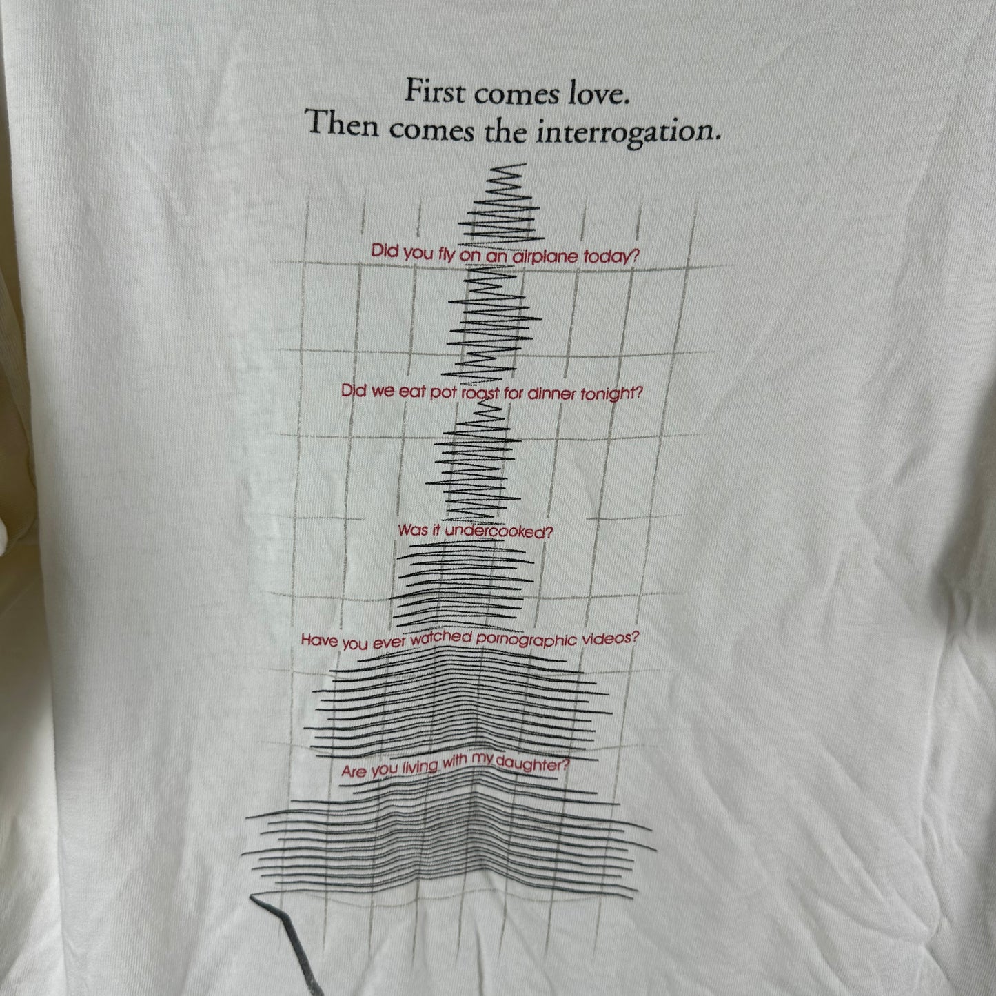 Vintage 2000 Meet the Parents Movie No Pressure Ben Stiller Promo T-Shirt