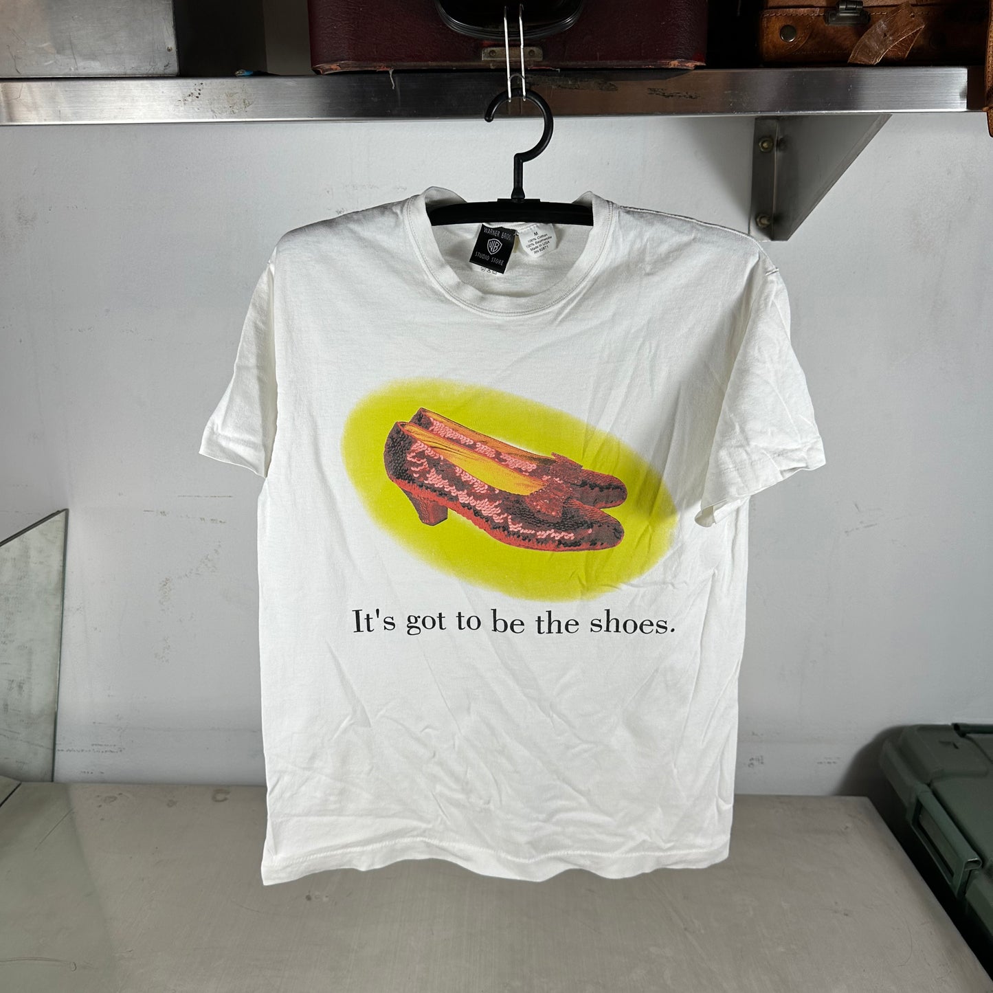 Vintage 1997 It's Got to be the Shoes The Wizard of Oz Promo Single Stitch T-Shirt