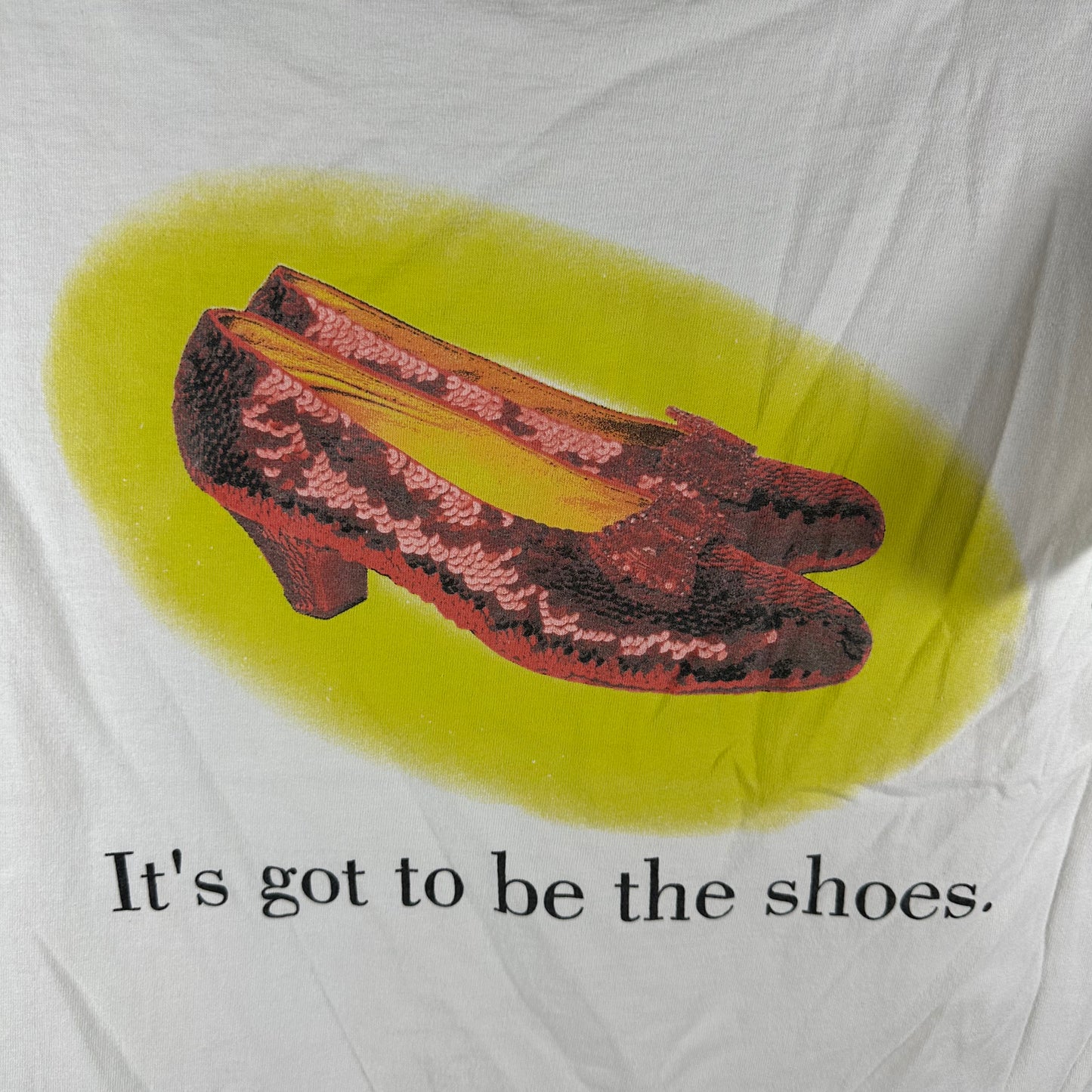 Vintage 1997 It's Got to be the Shoes The Wizard of Oz Promo Single Stitch T-Shirt