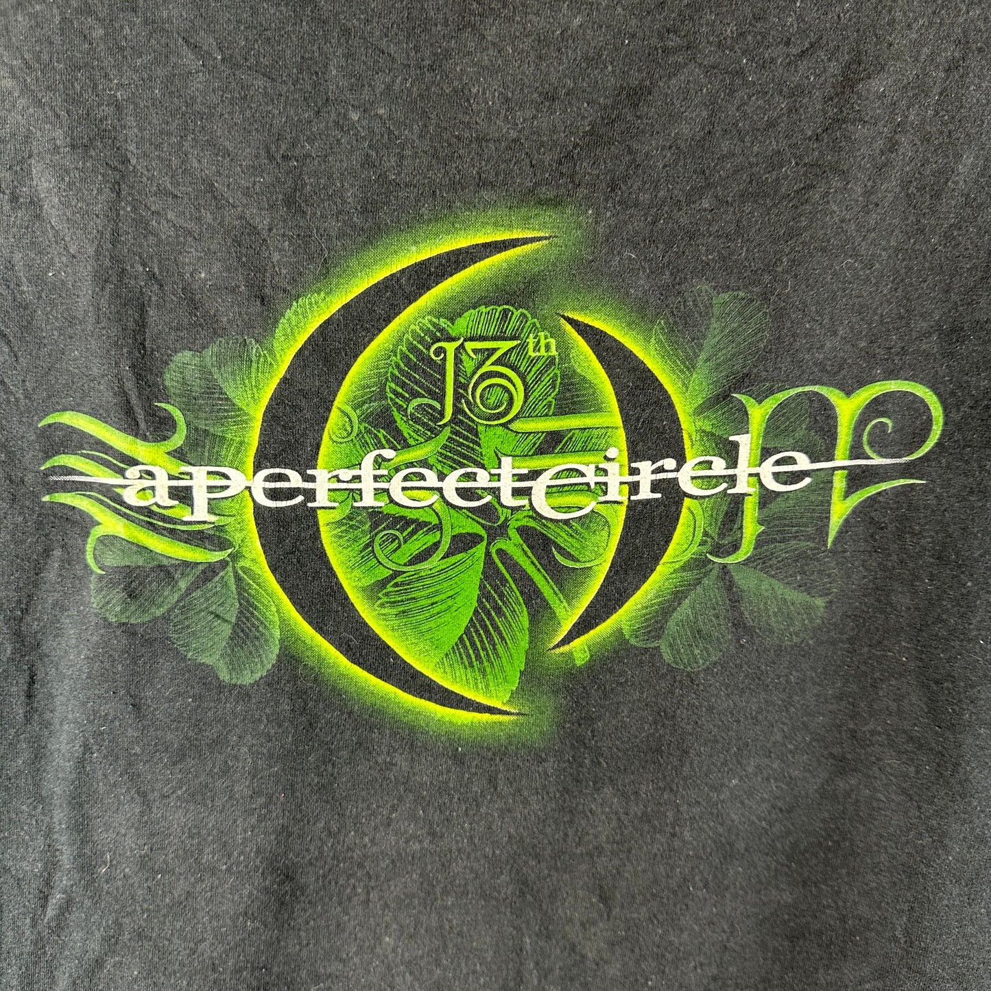 Vintage 2003 A Perfect Circle Rock Band Graphic T-Shirt