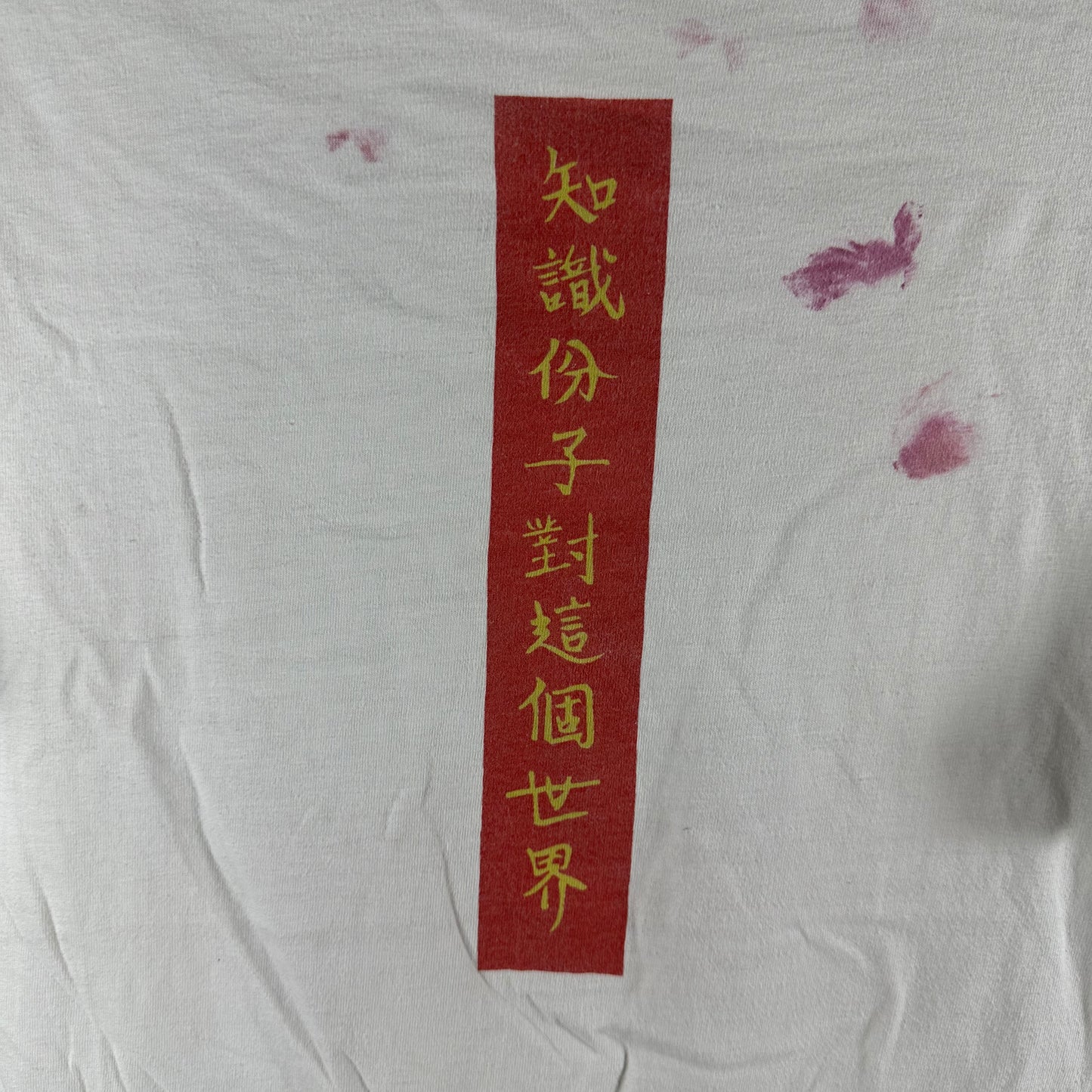 Vintage 1992 China Great Influence and Responsibility Promo Single Stitch T-Shirt