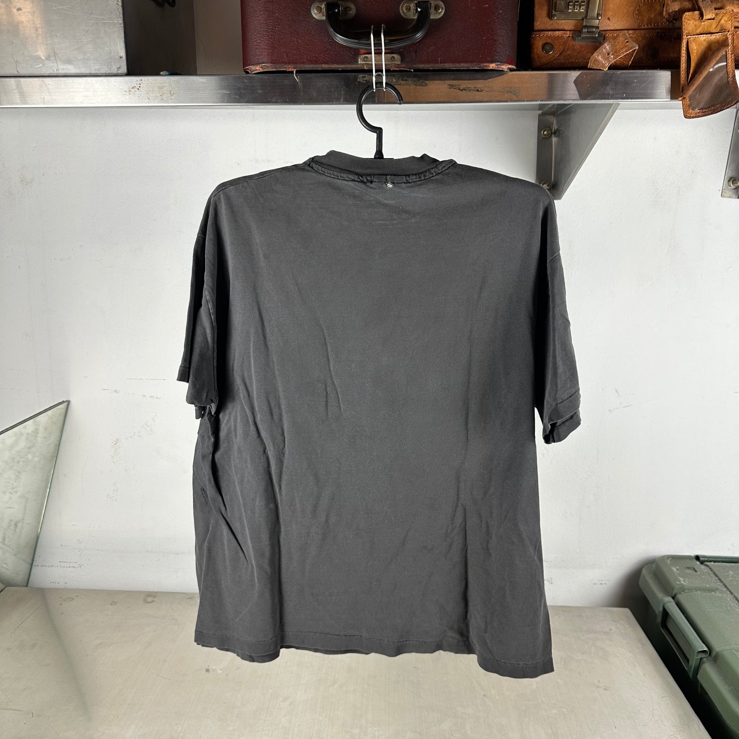 Vintage 90s Knon Buzzmonger Art Rock &amp; Ink Show Single Stitch Faded T-Shirt