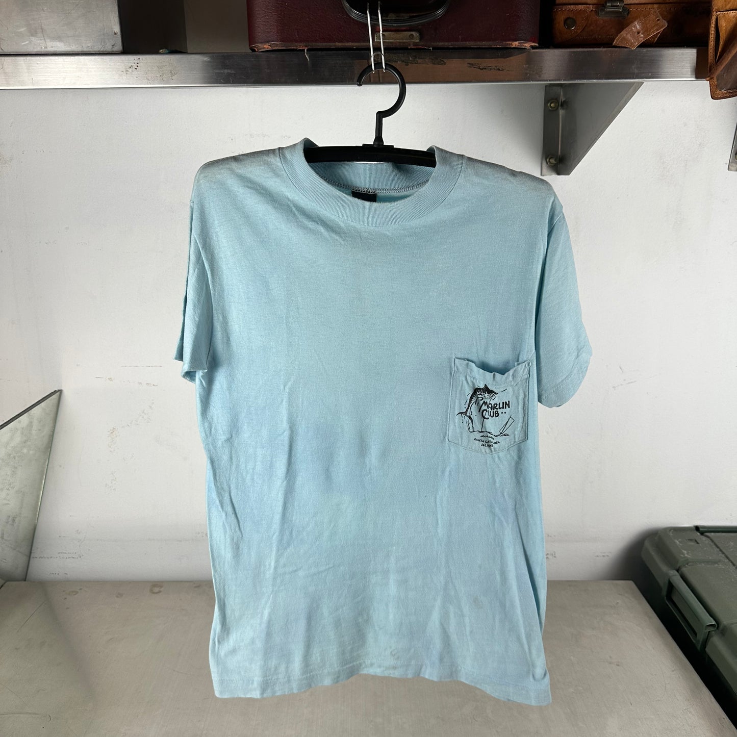 Vintage 70s 80s Marlin Club Mermaids Single Stitch T-Shirt
