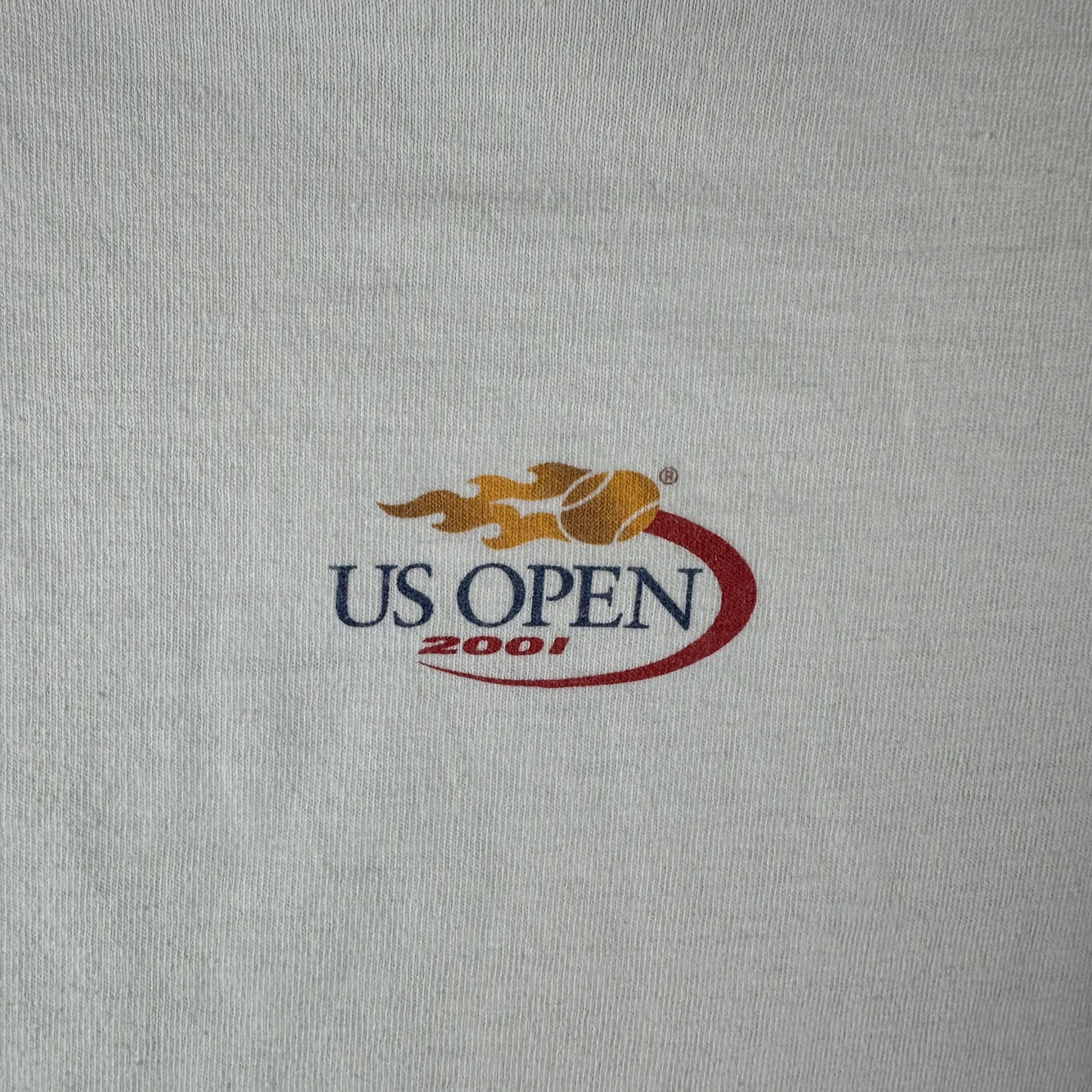 Vintage 2001 US Open Tennis Tournament Flushing New York Graphic T-Shirt